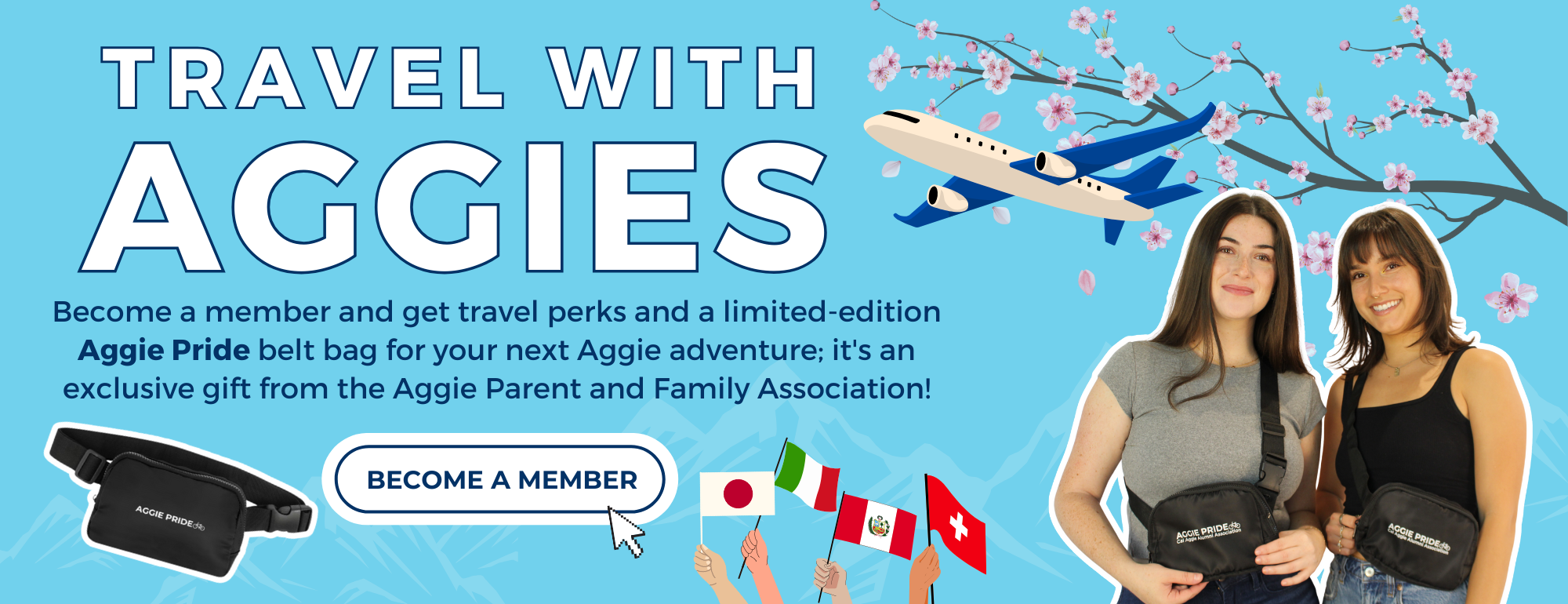Become a member of the Aggie Parent and Family Association!