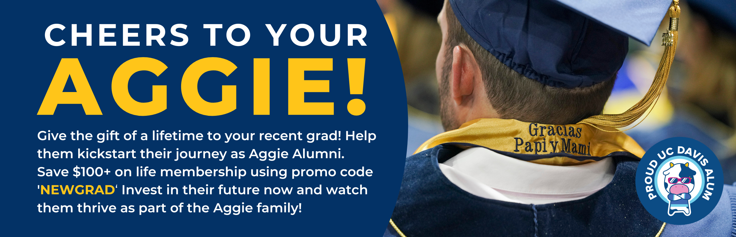 Give the Gift of Membership to Your Aggie!