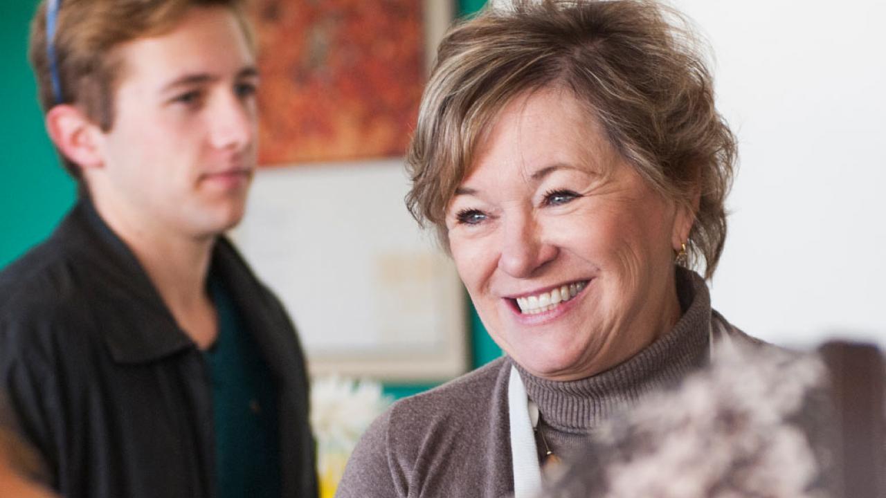 Becky Heard helps families feel connected, informed and supported Becky Heard