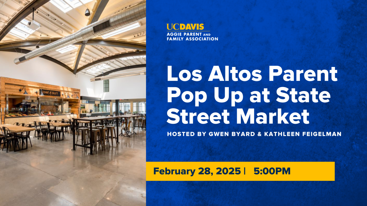 Los Altos Parent Pop Up at State Street Market