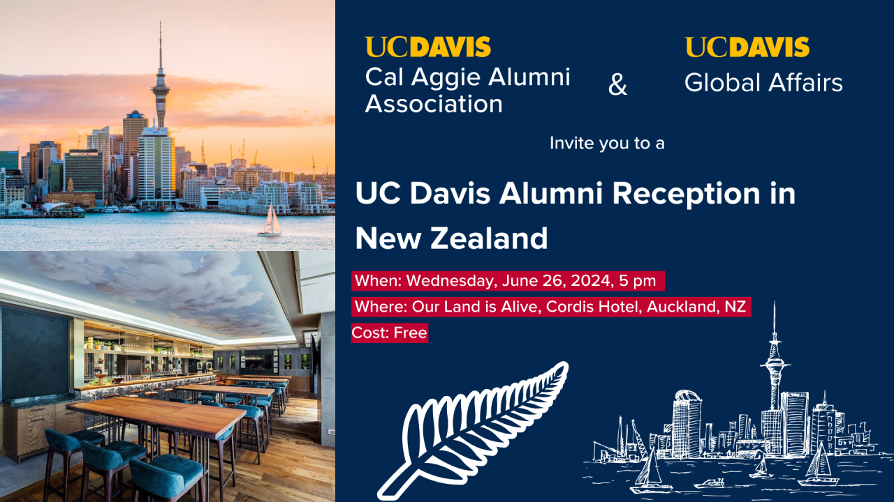 Invitation to New Zealand Reception on June 26th, 2024