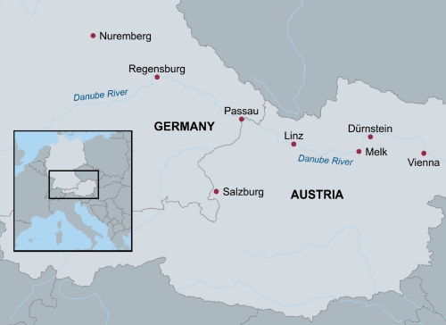 austria map