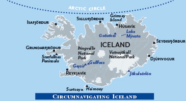 iceland map