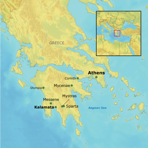 greece map