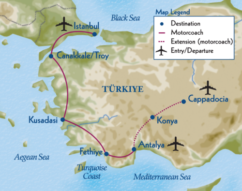 map turkey