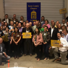 Alumni and friends at the 2018 Bakersfield dinner
