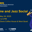 5A Wine and Jazz, May 24th Event Invitation - UCD Coffee House