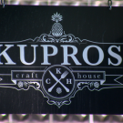 Kupros Craft House Sign